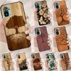 Tree Flower Bamboo Wood Cover For Xiaomi Redmi Note 13 Pro 14 12 11 9 10 9S 10S 11S 12S Redmi 10C 12C 13C 14C Case