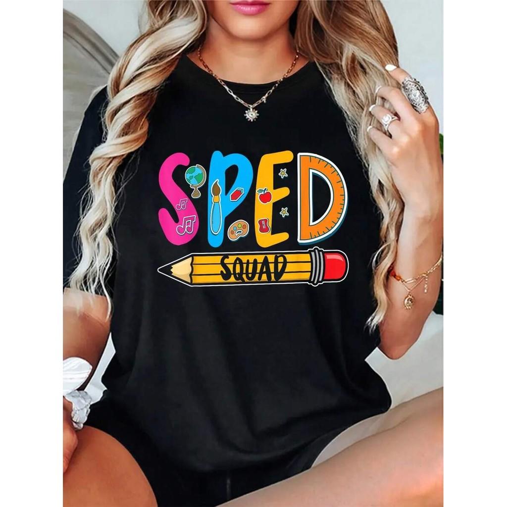Special Education Teacher T-Shirt SPED SPED S разноцветный