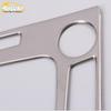 Stainless Steel Central Console Cup Holder and Shift Panel Ring for 16 Bora