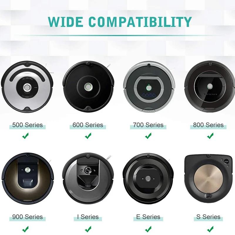 For IRobot Roomba I7 E5 E6 500 600 700 800 900 Series Anti-Slip iRobot Roomba Accessories Replacement Front Wheel and TiresSkin