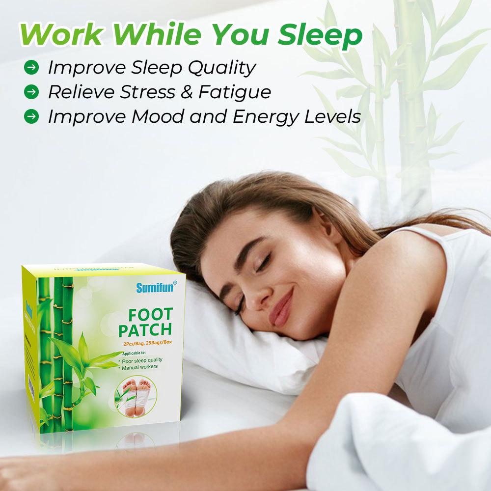 50pcs Patches Adhesives Kinoki Detox Foot Patches Pads Body Toxins Feet Slimming Cleansing Herbal Adhesive