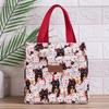 Style Canvas Lunch Tote With Heat Retention For Work And School
