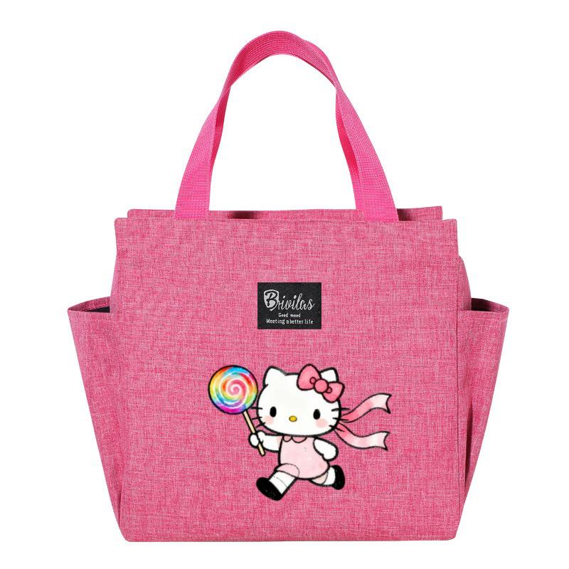 Hello Kitty Insulated Bento Bag - Perfect for Picnics and Outings