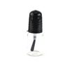 2ml/3ml Empty Nail Polish Clear Glass Bottle Storage Container with Black Cap