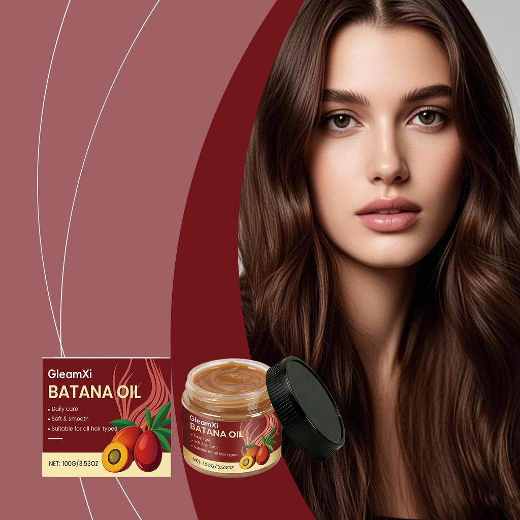 Batan Hair Oil Deeply Nourishes The Scalp Smooths Frizz And Split Ends Repairs Keratin Brightens And Softens Hair Care Serum