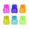 Squeezable Capybara Stress Relief Toy Glitter Capybara Sugar Stress Ball Soft Stretchy Relaxing Animal Pinch Fidget Toy