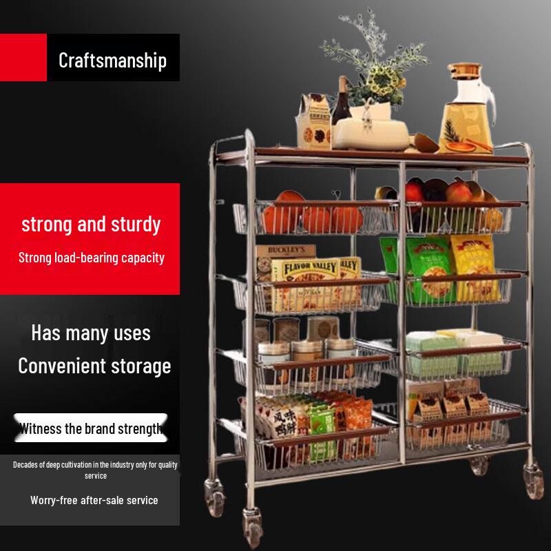 

Винтажная двусторонняя тележка на колесиках