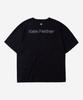 Kallapataleu Front Logo Loose Fit T-Shirt - Black