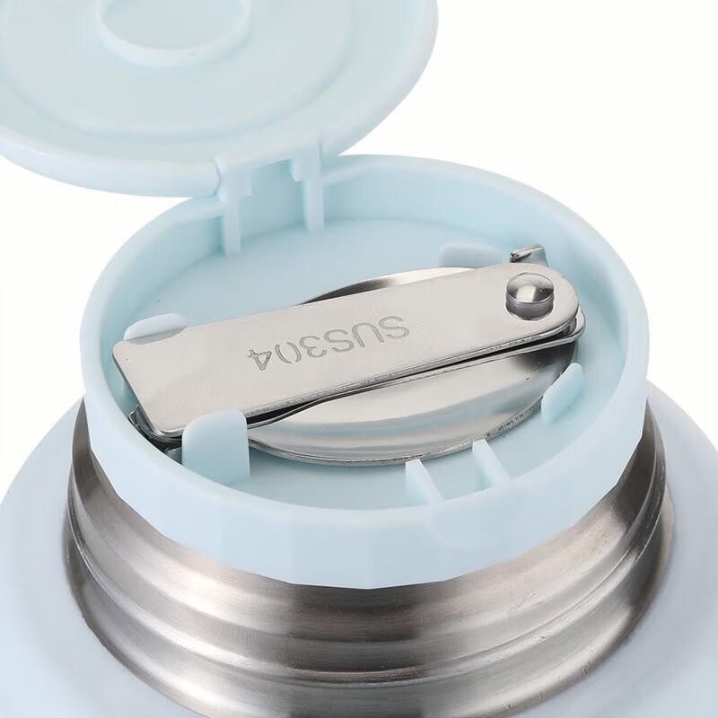 LOCK&LOCK 320mL Stainless Steel Insulated Food Jar with Folding Handle