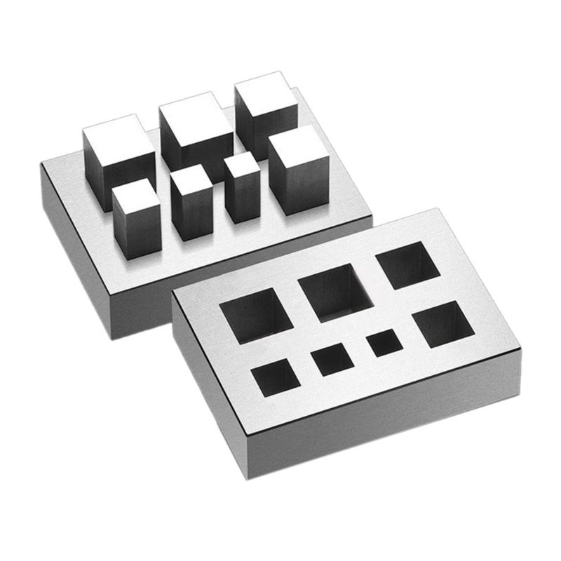 Professional Steel Mold Punch Set Jewelry Clasps Making Molds Necklace Lock Crafting Tool Steel Texture for Jewelry