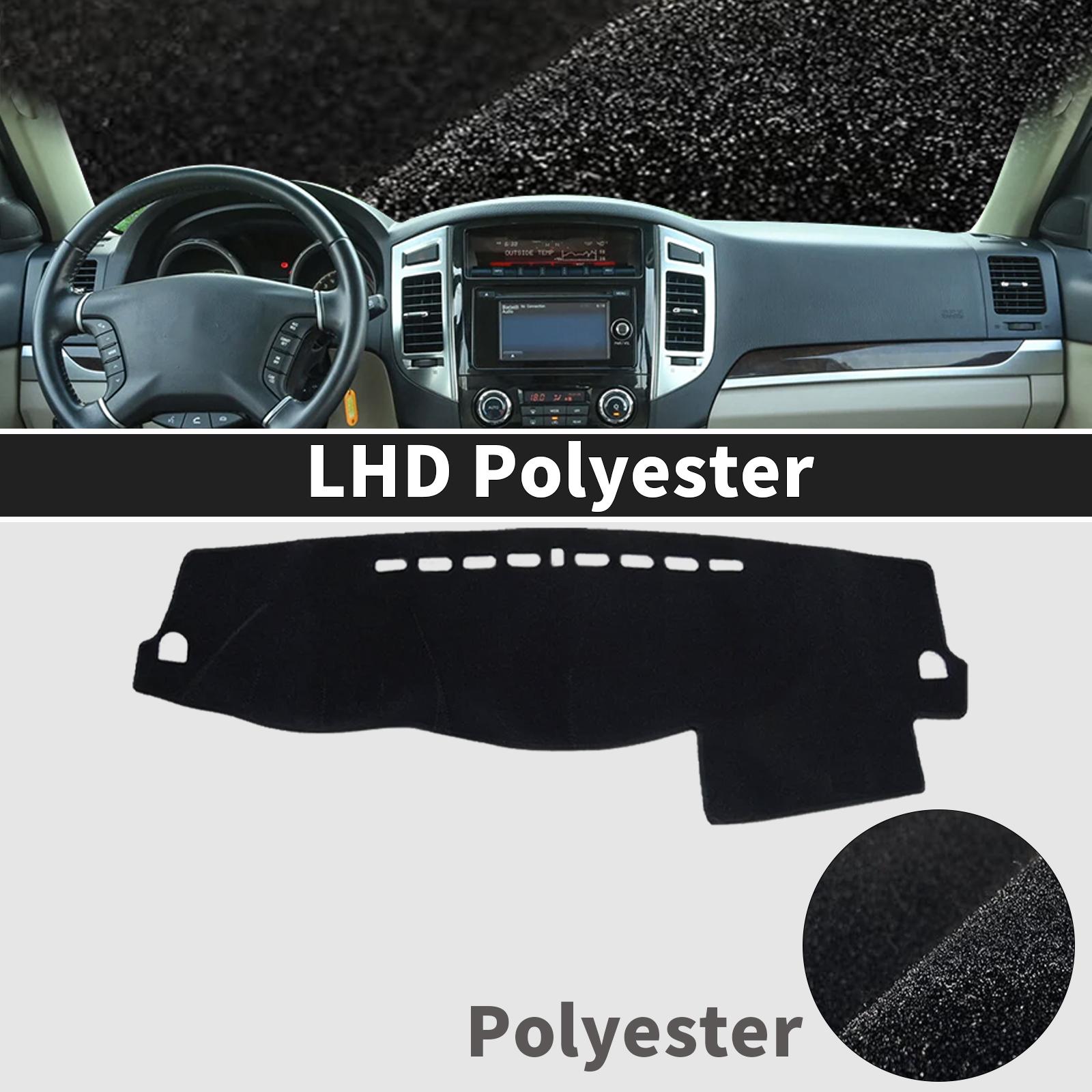 

for 2006-2020 Mitsubishi Pajero Shogun Montero V80 V87 V93 V97 Dashmat Dashboard Cover Pad Protective Carpet DashMat Sunshade