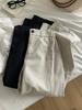 2025 Spring Retro Patchwork Women's Slimming Wide-Leg Workwear Pants