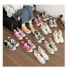 Medium and High-top Canvas Shoes Women's 2025 Spring Popular Versatile Casual Black Board Shoes Inner Height Increase Thick Sole Classic Little White