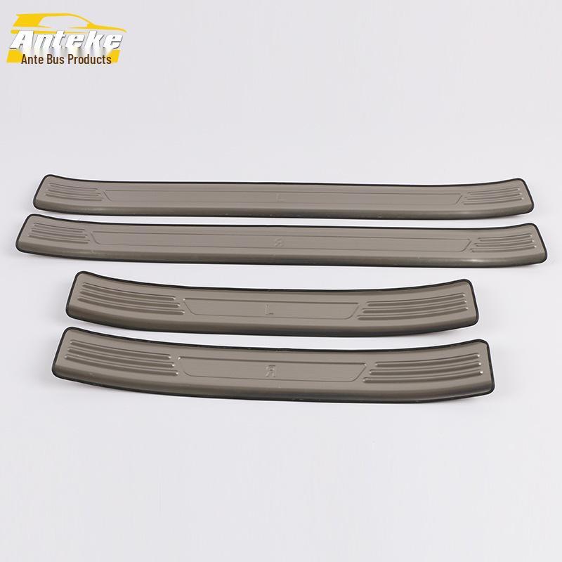 Song PRO Sill and Bumper Trim Strips: 19-Piece Set for Trunk Scuff Protection