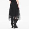 JNBY Women's 2025 Autumn A-Line Mesh Skirt