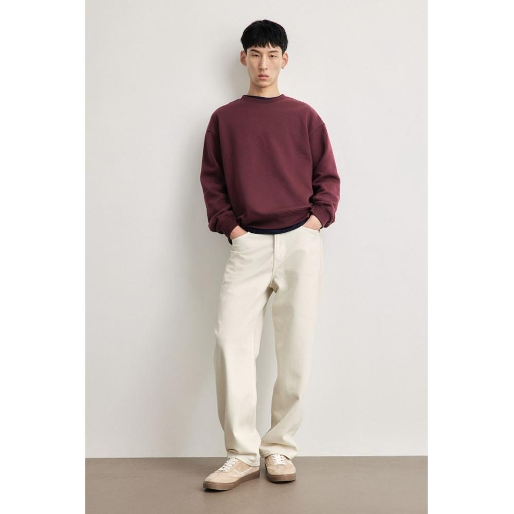 

Толстовки HM Loose Fit, бургундский XS