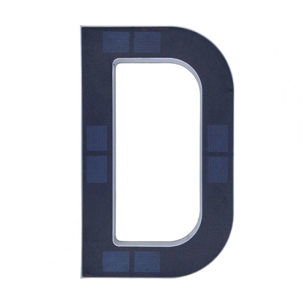 6.7IN Solar Lighted House Numbers Light No Wiring Solar Digital Doorplate  Party Centerpiece