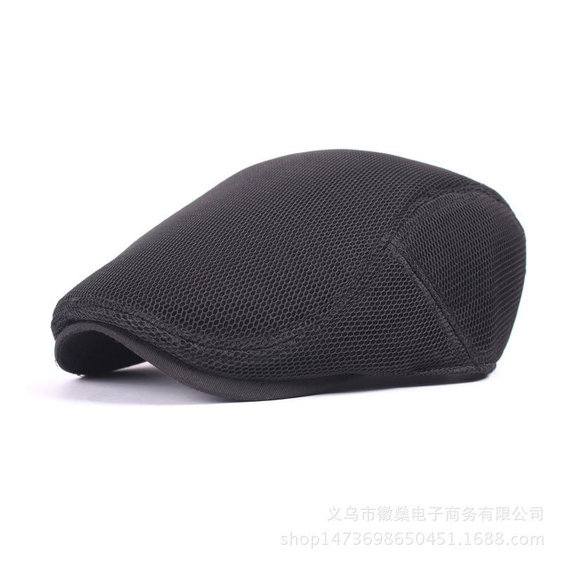 Hat Mesh Breathable Men's and Women's Cap Spring and Summer Outdoor Shade Sunscreen Hat Sun Hat Forward Hat