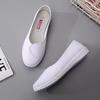 2025 Women's Wedge Heel Nursing Shoes - One-Word Style for Hospital Nurses