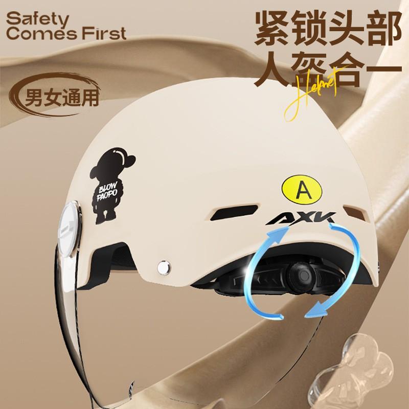 New 3C Certified Motorcycle Half Helmet Men Women UV Protection All-Season ABS Safety
