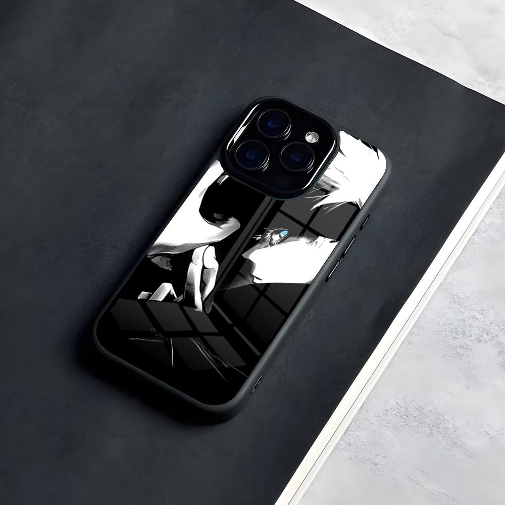 Jujutsu Kaisen Satoru Sukuna Silicone Phone Case For IPhone 17 Pro Max 16 15 14 13 11 Pro Max Plus Glass Phone Case