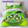 Hannover 96 Custom Name Pattern Bedding,Quilt Set Quilt Cover Pillowcase Home Birthday Gift(1 * duvet cover + 2 * pillowcase, without core)