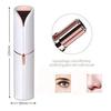 Épilateur Visage Femme - STRAßE TECH - Tondeuse pour Sourcils - Lame à Double Anneau - Fonctionnement sans fil