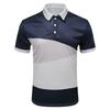 The New Men's Short-sleeved POLO Shirt for Summer 2025 Is Casual Fashionable and Comfortable with 3D Pattern Printing