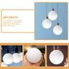 Acrylic Globe Light Cover 80Mm Diameter Replacement for Wall Lamp Post Light Fixture Frosted Globe Lampshade Outdoor Indoor