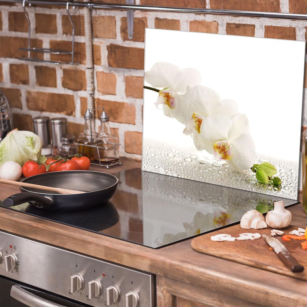 Glass Hob Protector 60x52 Orchid