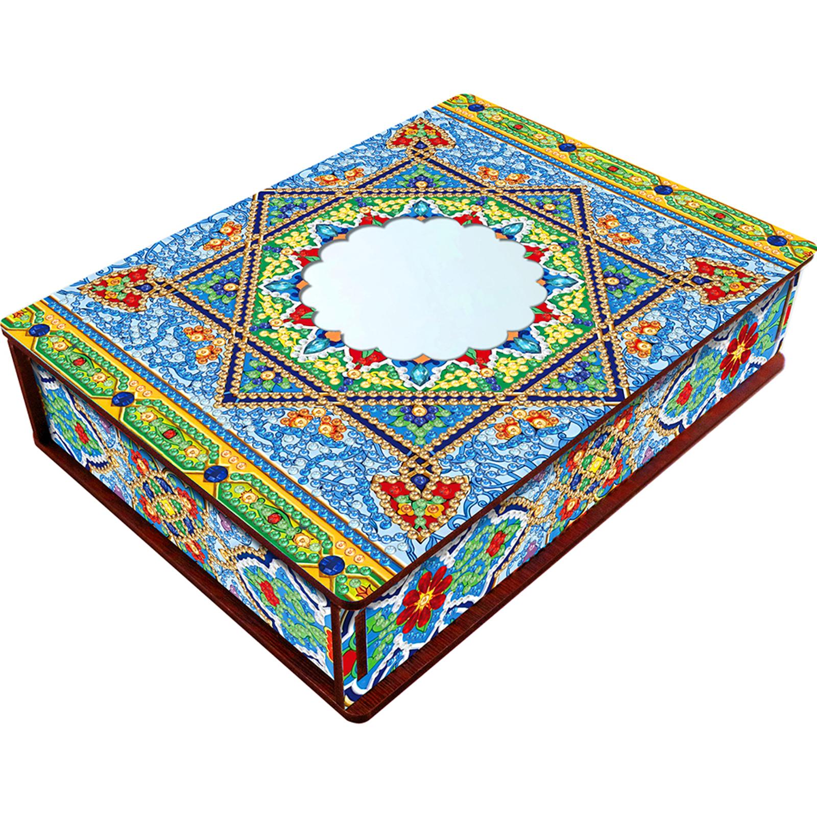 

Ring Organizer Case DIY Diamond Painting Kit DIY 5D Diamond Painting Jewelry Box Diamond Art Jewelry Storage Case for Women