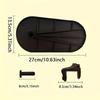Ergonomic Desk Armrest Extender - Comfort Elbow Support for Gaming Office, Adjustable Keyboard Mouse Setup, Durable Black Design
