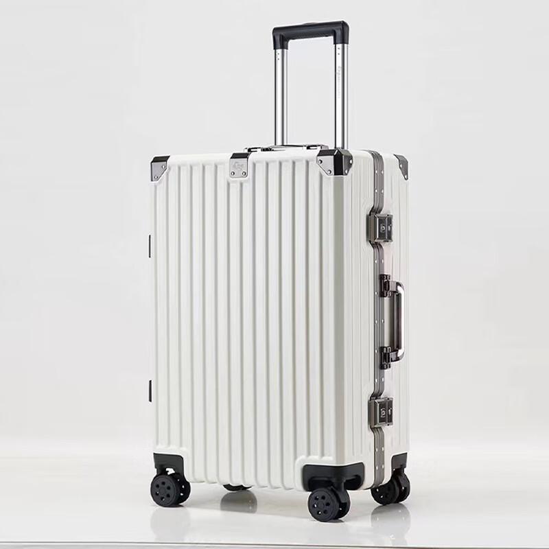 Women's Wide Drawbar Spinner Suitcase