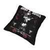 Rock Music Band G-Guns N Roses Pillowcase Printing Polyester Cushion Cover Decorations Throw Pillow Case Cover Home Square 18''