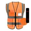 High-Visibility Reflective Vest for Sanitation and Construction Sites