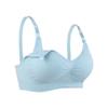 Women's Solid Color Seamless Breathable Super Elastic Feeding Pajamas Sexy Bra