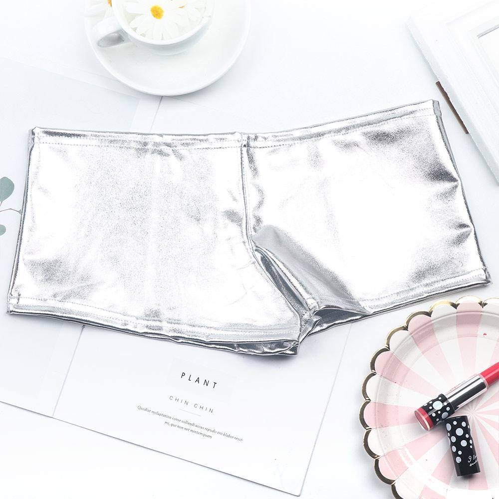 Lingerie Intimates & Sleep Fashion PVC Leather Look for Women Underwear Thongs Boxer Panties