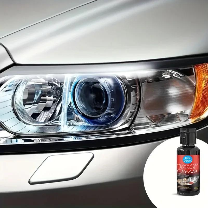 Q19 Car Wash & Maintenance Car Headlight Restoration Liquid Polishing Kits Scratch Remover Car Headlamp Repair Tool Accessories