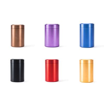 Airtight Smell Proof Container New Aluminum Herb Stash Jar High Quality Storage