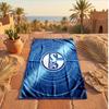 Asciugamano da Spiaggia Morbido Asciugatura Rapida Tema Schalke 04?Asciugamano Asciutto Per Vacanze Estive Al Mare Nuoto