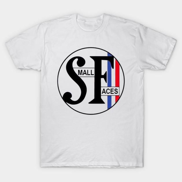 Men Black Print T-shirt Small Faces No-Cut Transfer Paper Print Cotton Tshirt XL