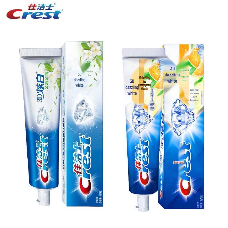 Crest 3D White Toothpaste Twin Pack