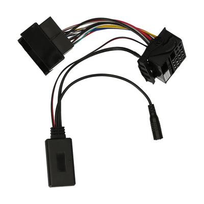 Auto BT 5.0 Modul Adapter mit Mikrofon Kabellos Radio Stereo AUX IN Audio Adapter 12pin Ersatz für Peugeot 207
