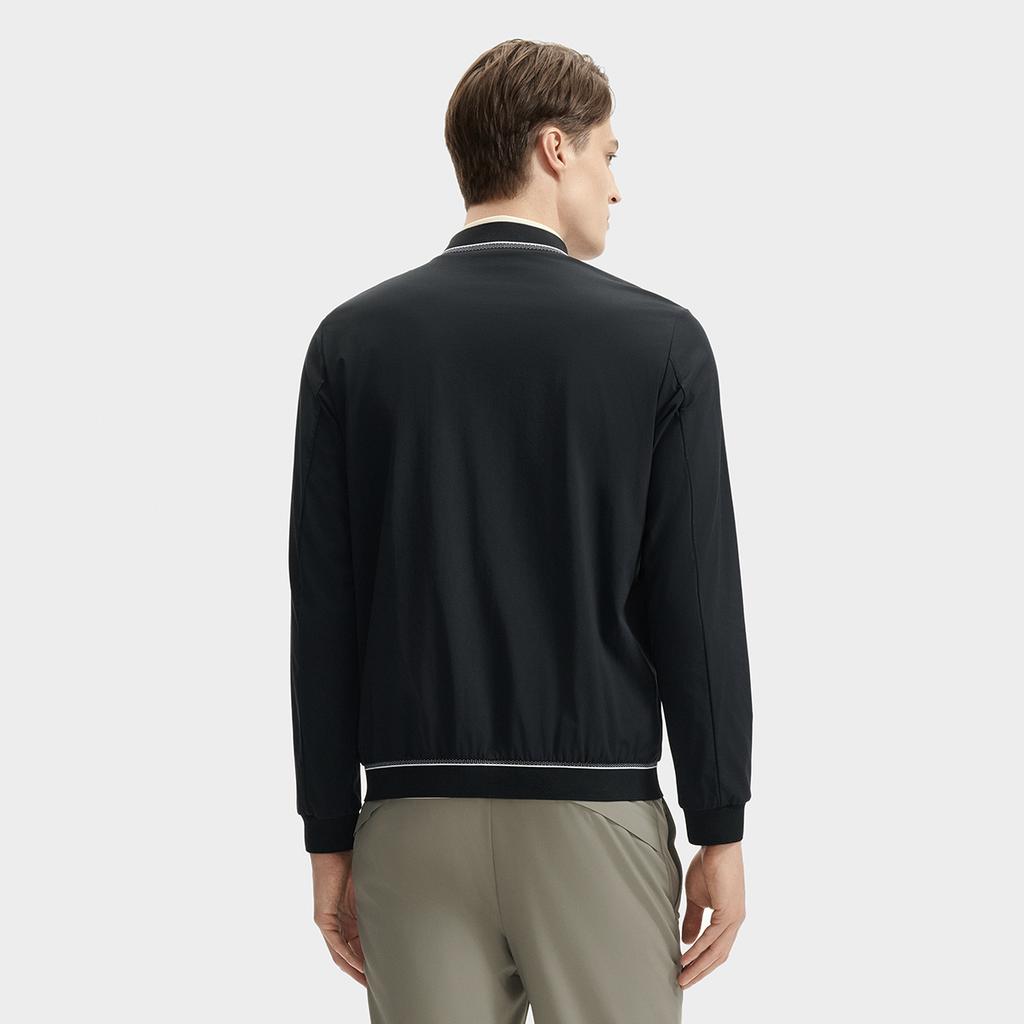 New FILA Jackets Men's Jet Black F11M432704FBK