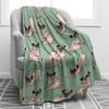 Pug Blanket Cute Pet Puppy Dog Fleece Throw Blanket Soft Lightweight Cozy Plush Flannel Blanket for Sofa Couch Bed Living Room