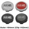 1Set/4PCS 64MM OD / 62MM ID Cap For Rims OZ Logo Wheel Center Cap Sport Car Wheel Cover Hub caps
