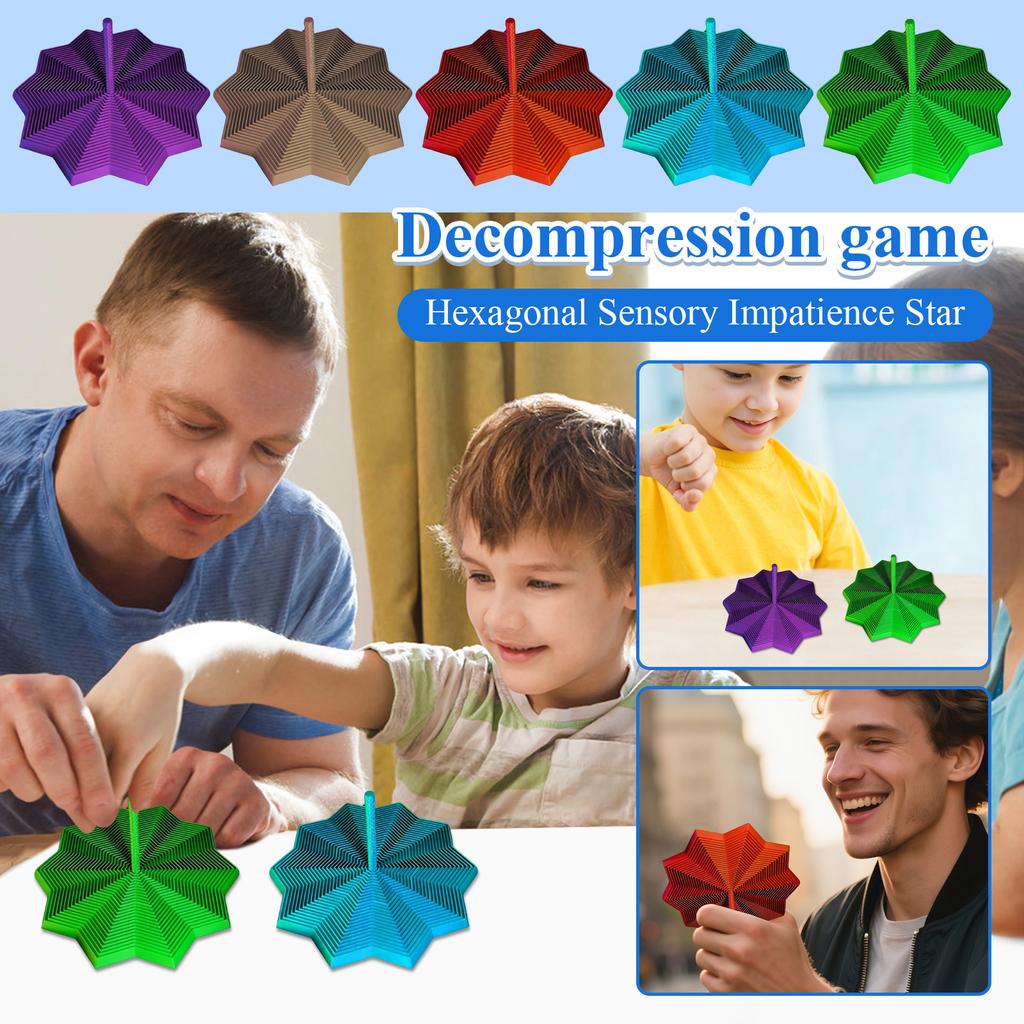 Hexagonal Sensory Impatience Star
