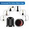 Car Tire Valve Stem Caps Plastic Tyre Valve Dust Caps Universal Wheel Stem Covers for Auto Bicycle Bike Motorcycle Car Accessory Stem Caps1