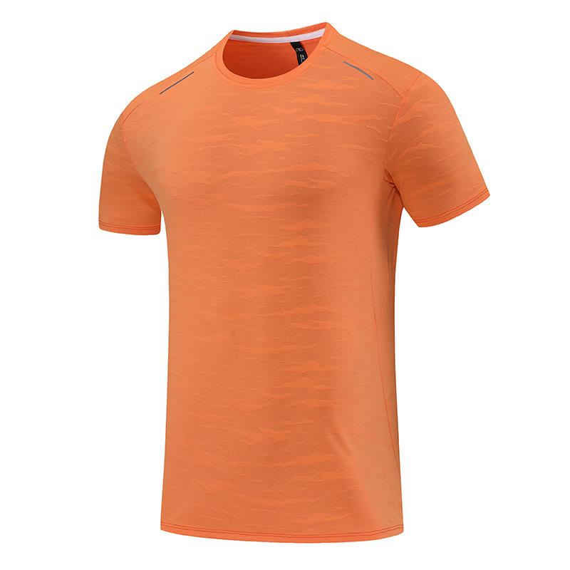 2024 Men's Quick-Dry Short-Sleeve Fitness Running T-Shirt for Outdoor Sports