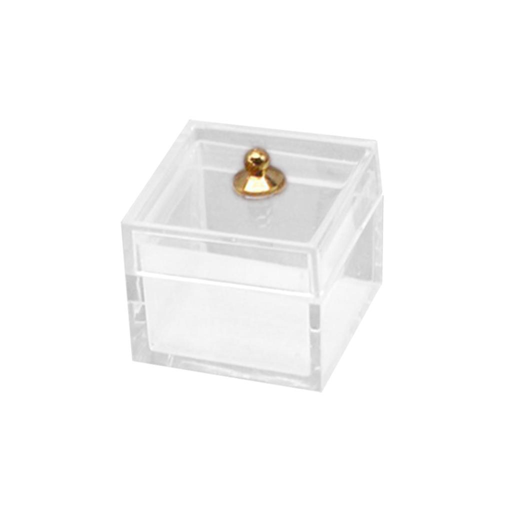 Miniature Doll Display Case Party Accessories Toys Model for Furnishings